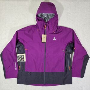 $500 Nike ACG Gore-Tex Misery Ridge Jacket Mens Large Purple Berry FV8641-505 L